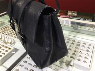 Authentic Louis Vuitton Black Epi Leather Segur Bag
